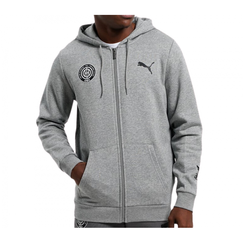 PUMA CAMPERA SMALL LOGO FZ HOOD